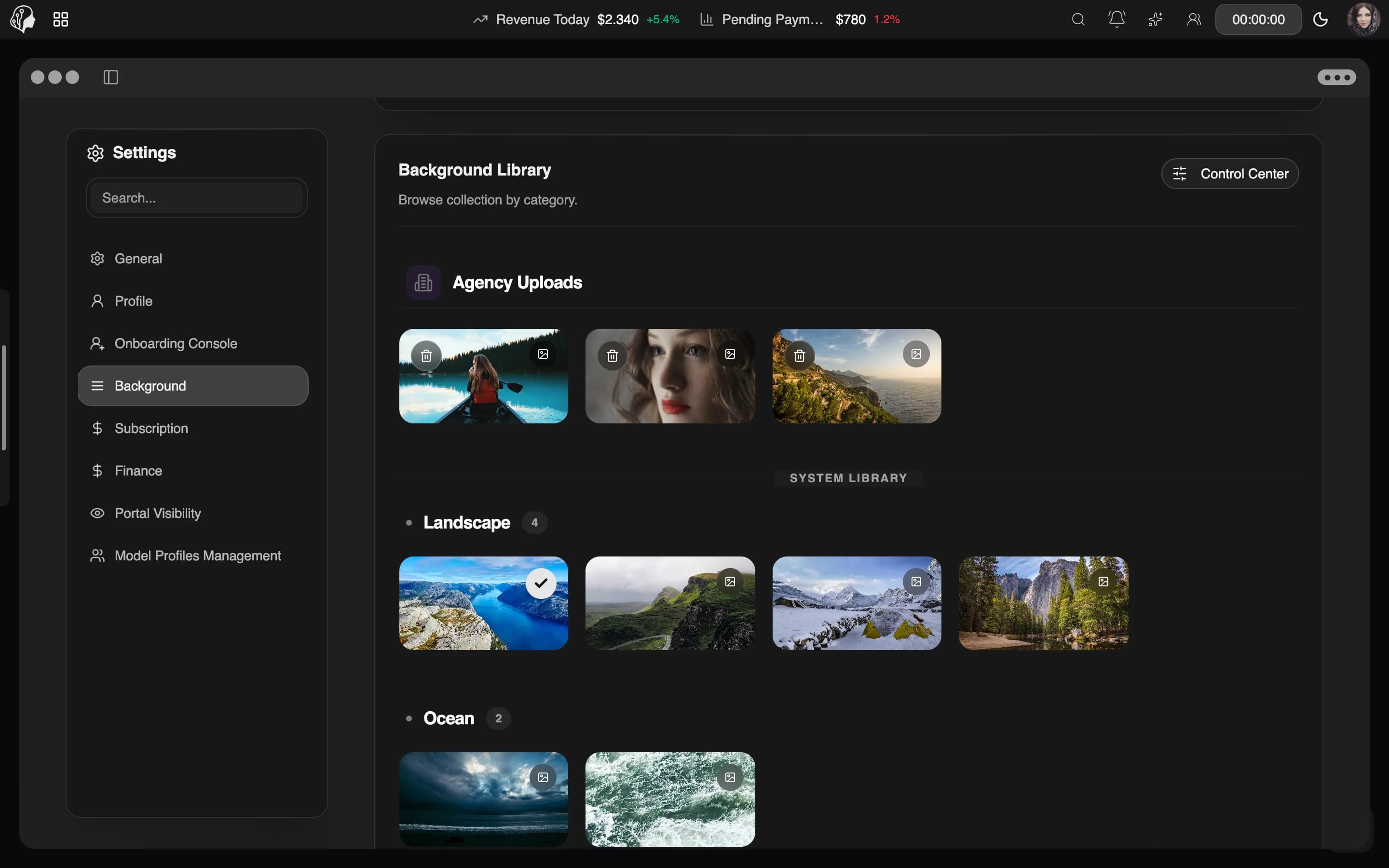 ModelSuite Backgrounds & Themes
